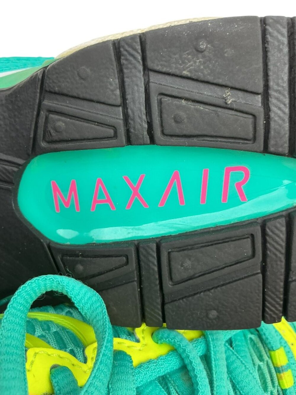 Nike Air Max Torch 4 Running Shoes Sneakers Womens 7.5 Teal/Yellow/Pink - Picture 9 of 10